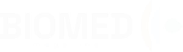 biomed logo white