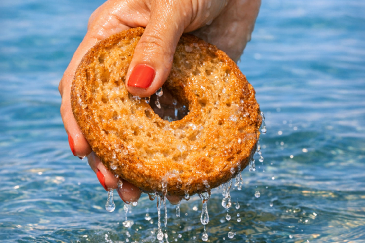 Frisella bagnata nel mare, la tradizione che può mettere a rischio la salute